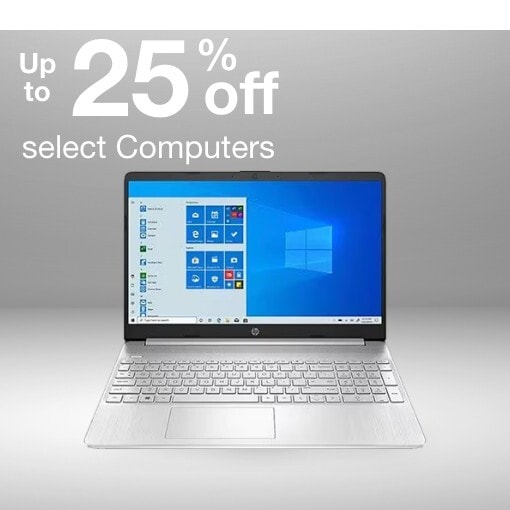 up to 25% off computers