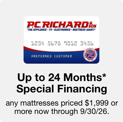 up to 24 Months* Special Financing on qualifying mattress purchases now through 9/30/26!