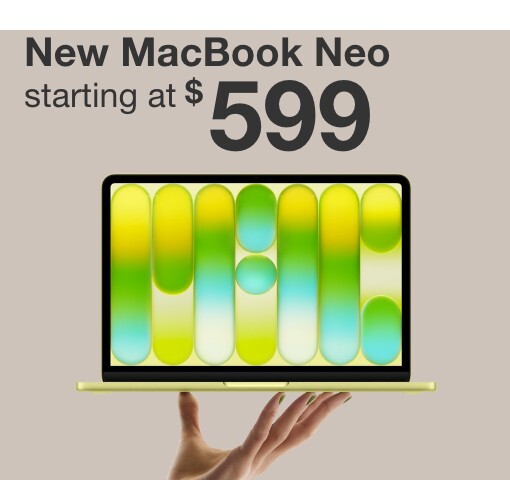 New MacBook Neo starting at $599