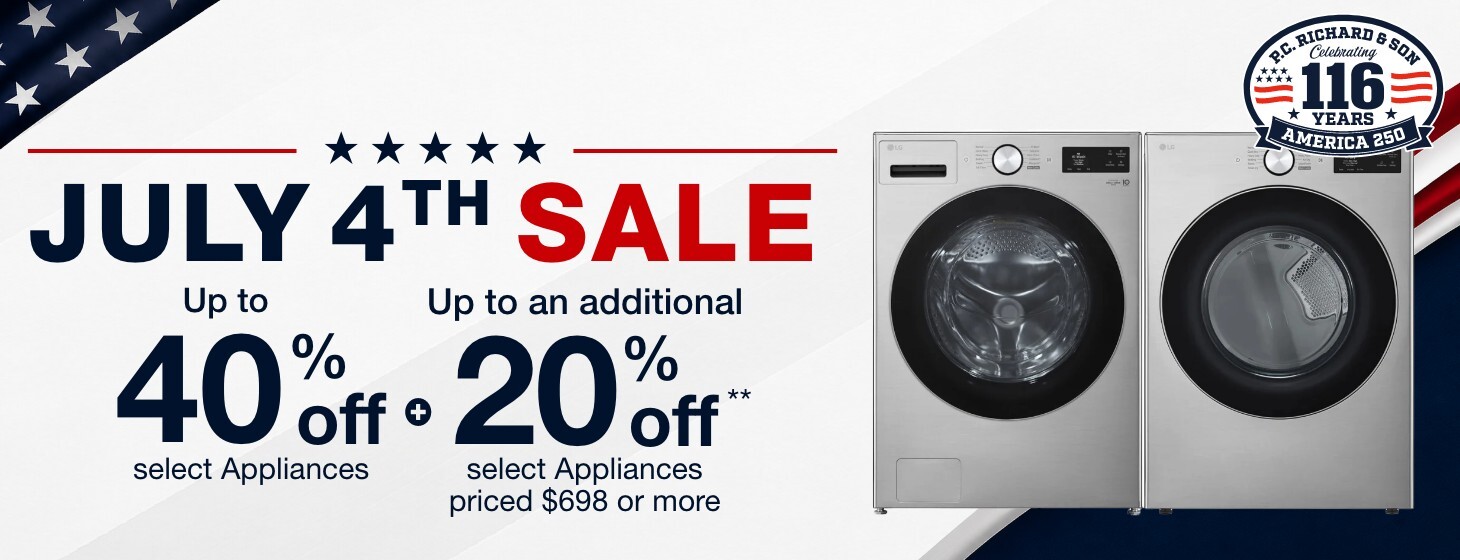 Save time, space & money with all in one laundry centers