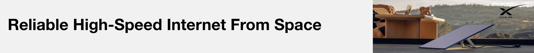 Reliable High-Sped Internet from Space