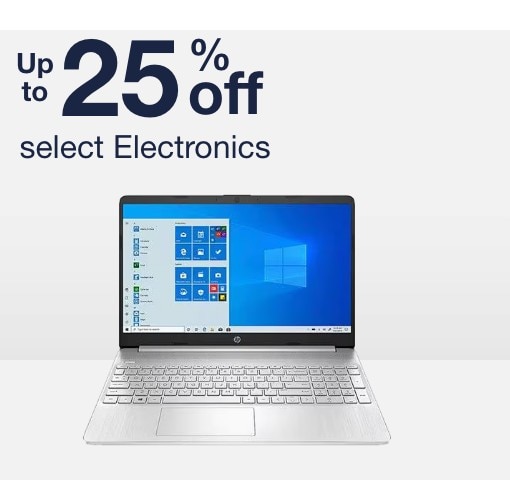 UP to 25% off select computers