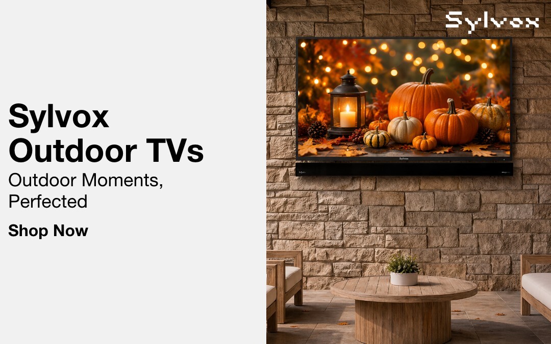 Sylvox Outdoor TVs. Outdoor Moments Perfected