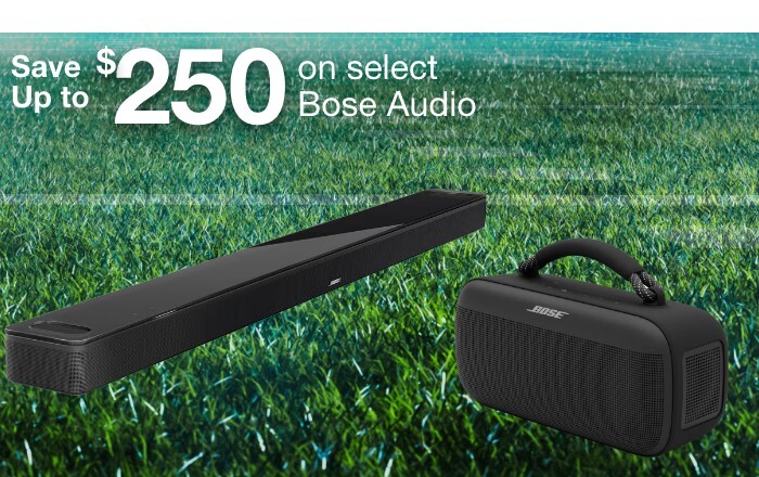 Save up to $250 on select Bose Audio