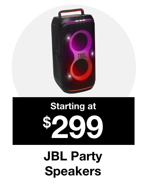 JBL Party speakers starting at $299