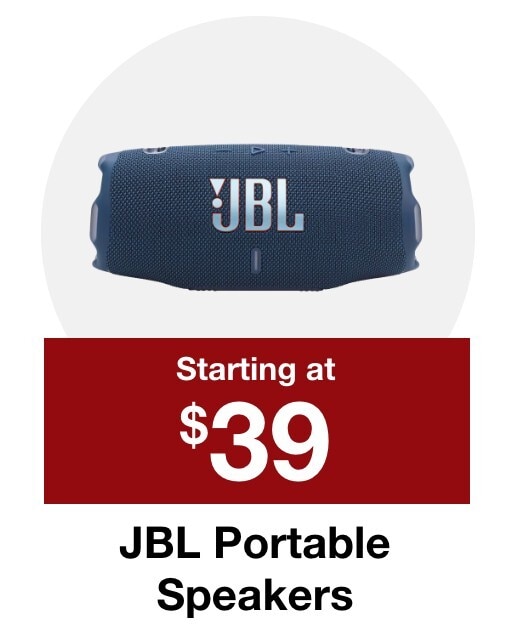 JBL Portable speakers starting at $39