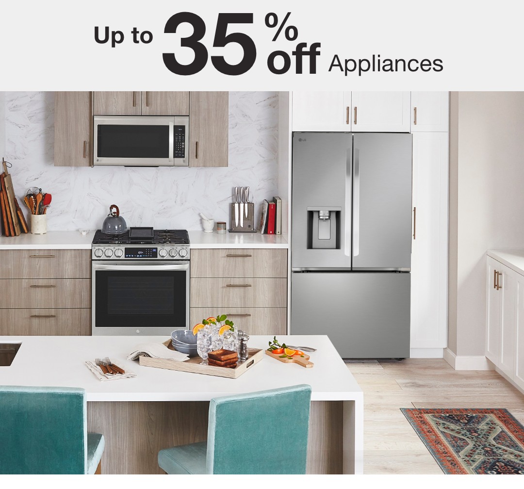 Up to 35% off select Appliances
