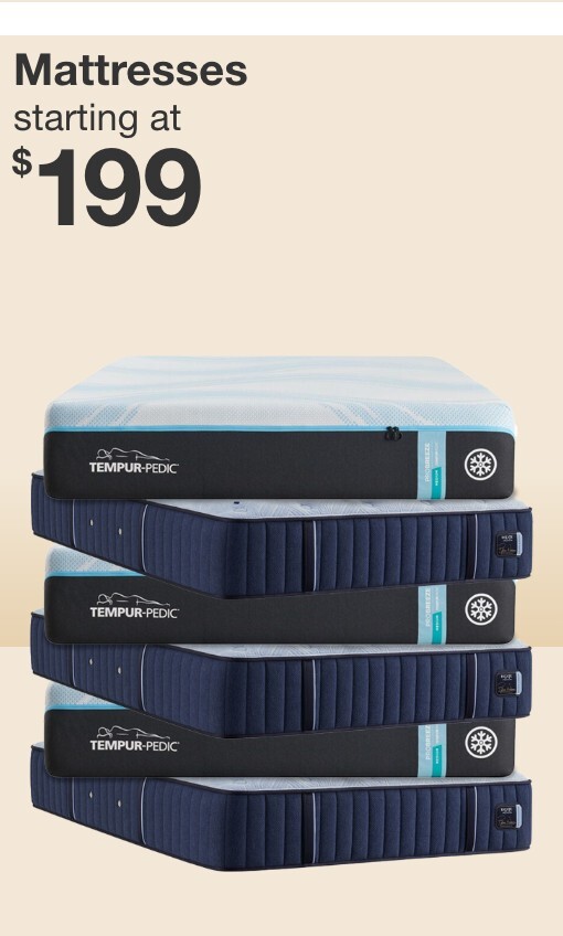 mattresses starting at $199