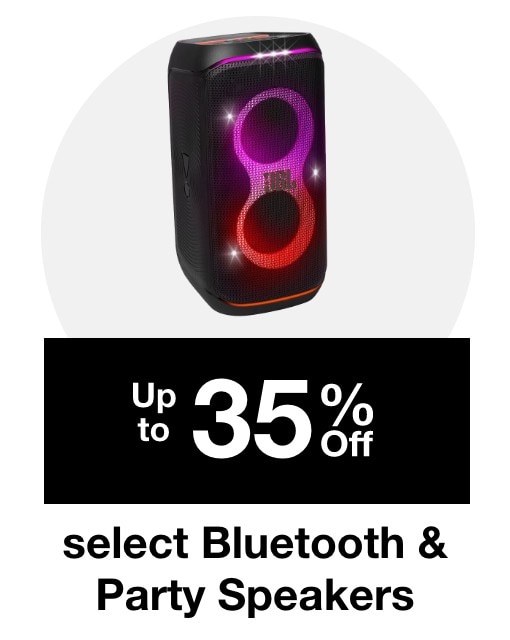 Up to 35% off select Bluetooth Speakers