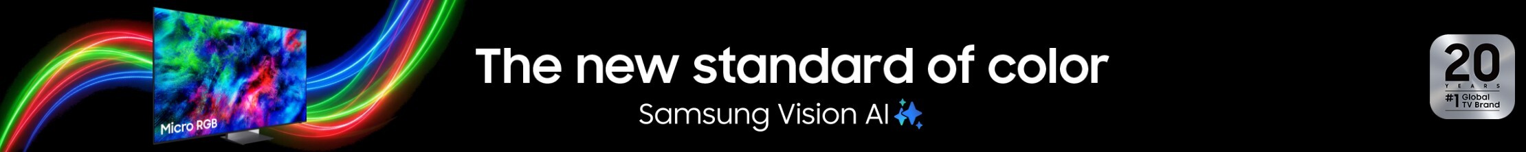 The new standard of color - Samsung Vision AI