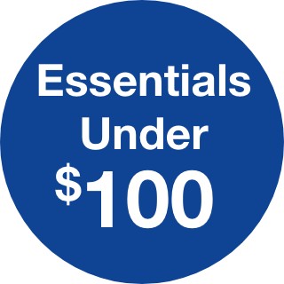 essentials under one hundred dollars