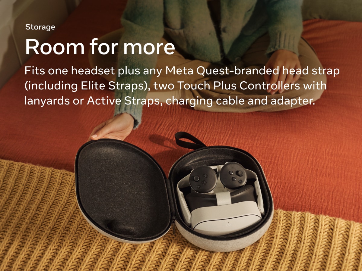 Meta Quest Carrying Case, room for more