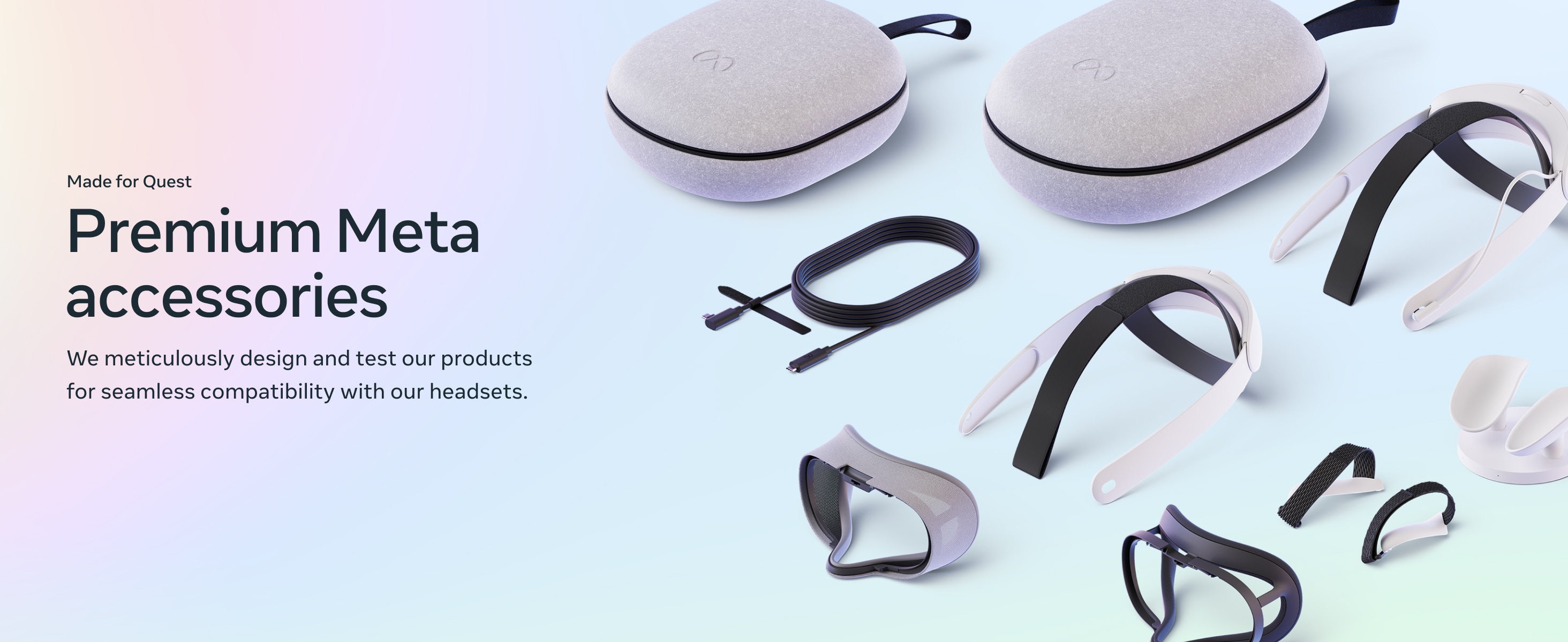 Meta Quest Carrying case, Premium Meta accessories