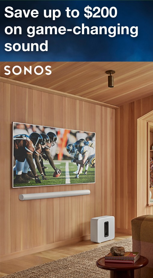 save up to $200 on game-changing sound