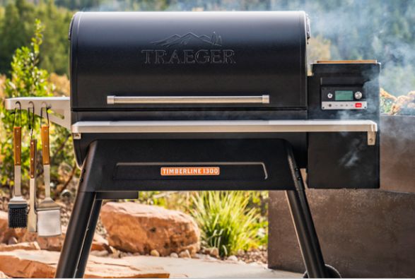 Set Traeger WiFIRE Temperature Probe Alarm: How to use D2 Controller on  wood pellet smoker grill 