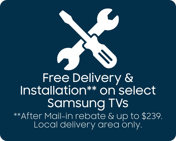Free Delivery** **Local Delivery Area only. 