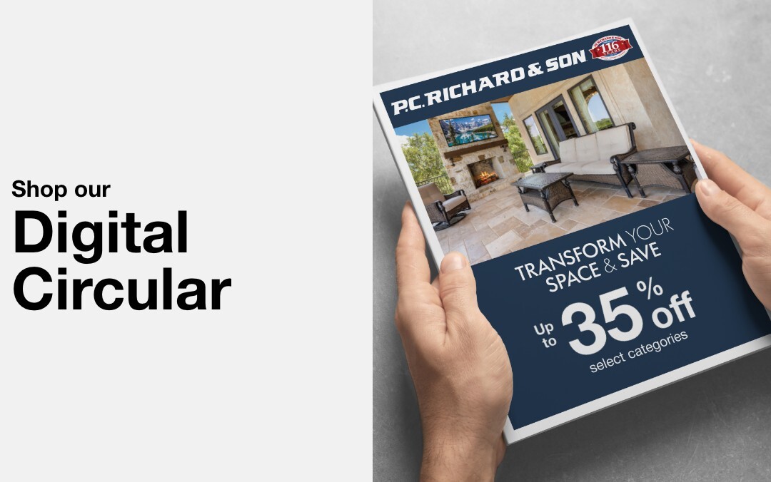 Shop our digital circular up to 35 percent off select appliances