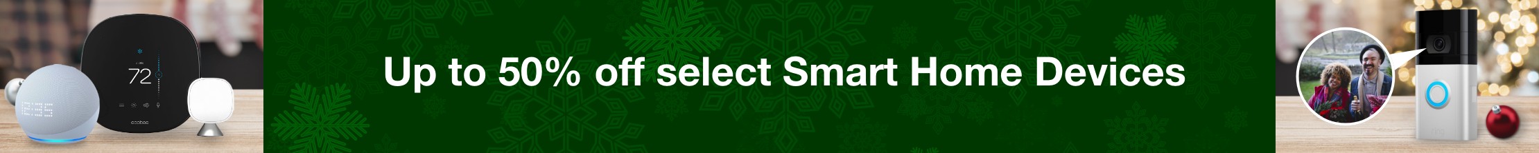 Up to 50% off select Smart Home Devices