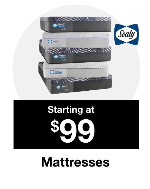 Mattresses starting at $99