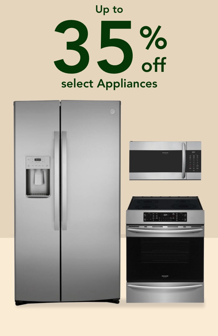 Up to 35% off select Appliances