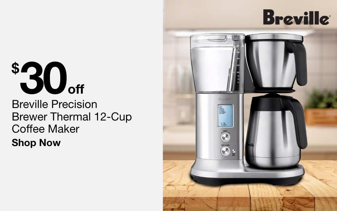 $30 off Breville Precision Brewer Thermal 12-Cup Coffee maker