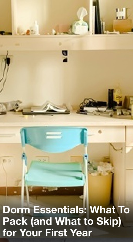 dorm essentials what to pack and what to skip for your first year