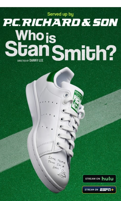 served up by pc richard & son who is stan smith? directed by danny lee