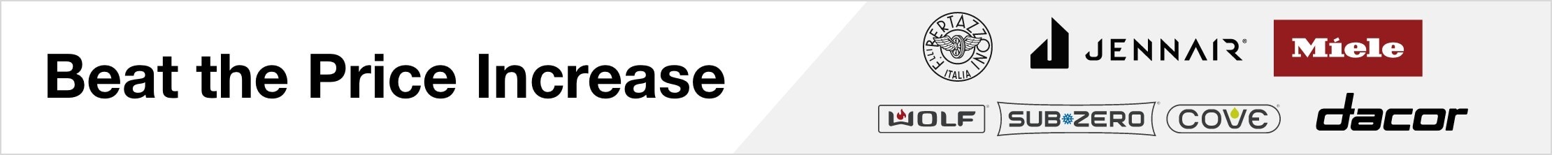 Beat the price increase