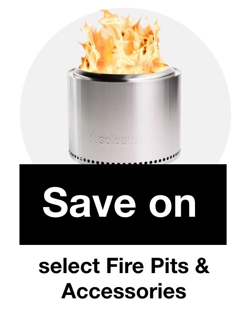 Save on select Fire Pits and accessories 