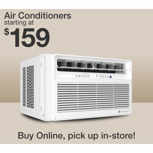 air conditioners starting at 159 dollars buy online pick up in store