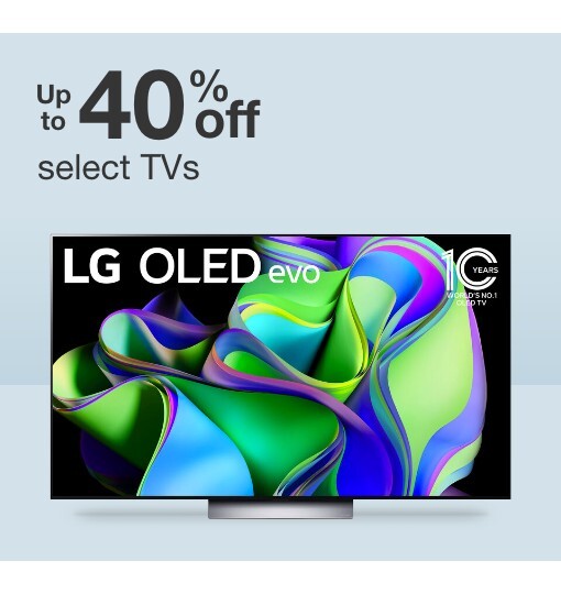 Up to 35% off select Tvs