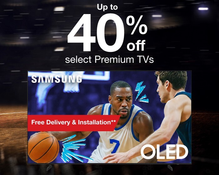 Up to 40% off select Premium TVs