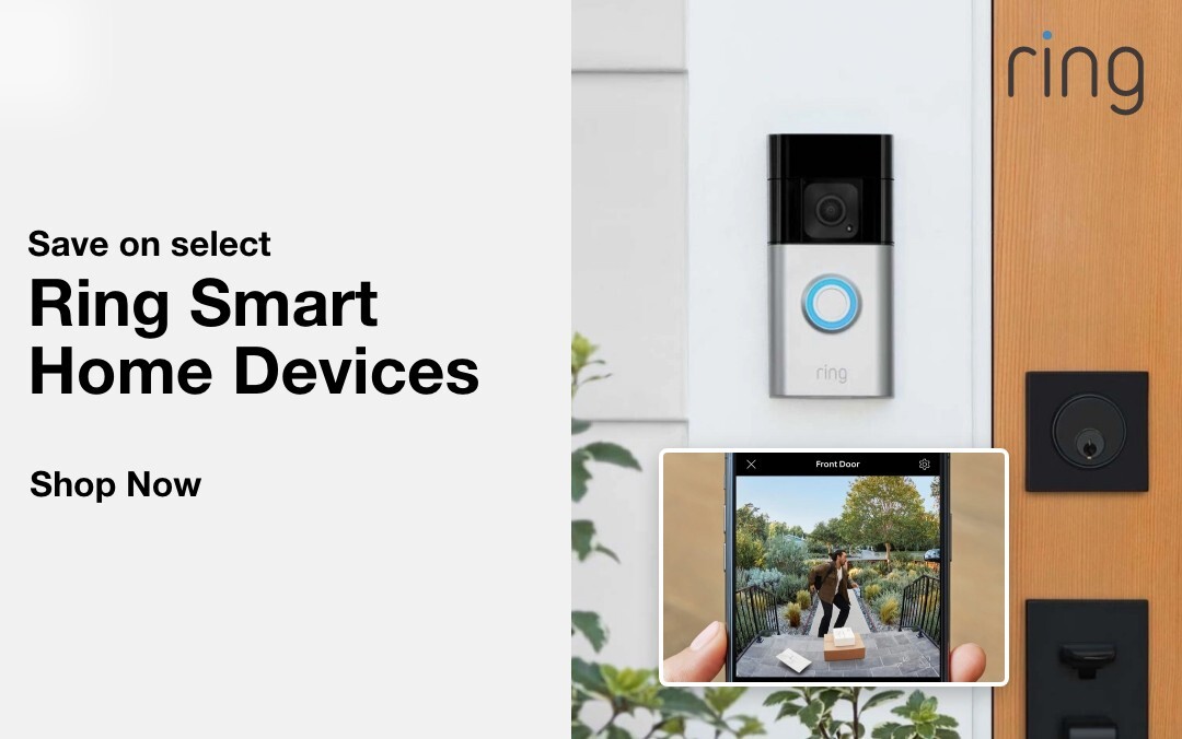 Save on select Ring Smart Home Devices. SHOP NOW