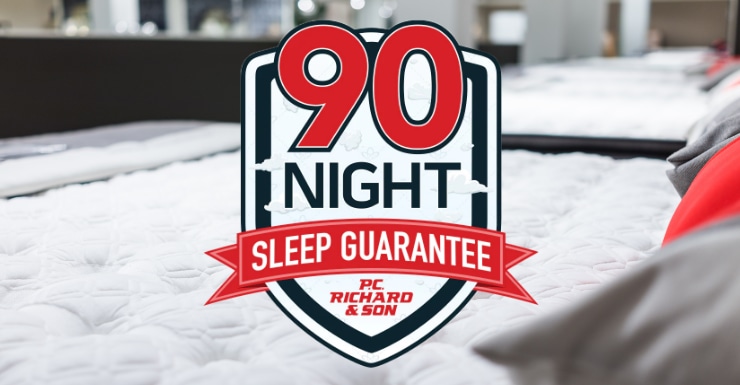 90-Night Mattress Sleep Satisfaction Guarantee