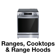 Ranges, Cooktops & Range Hoods