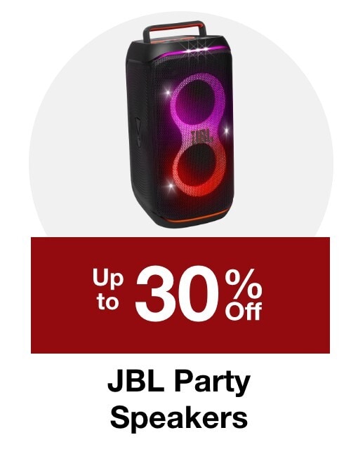 Up to 35% off select JBL Party Speakers