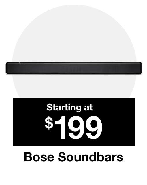 Bose Soundbars starting at $199