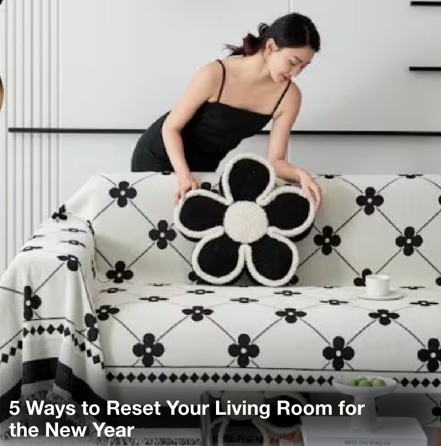 5 ways to reset your living room for the new year