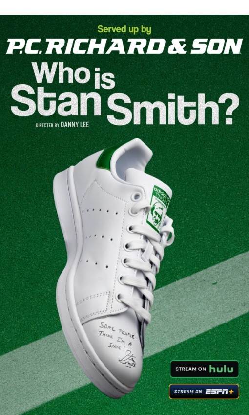 served up by pc richard & son who is stan smith? directed by danny lee