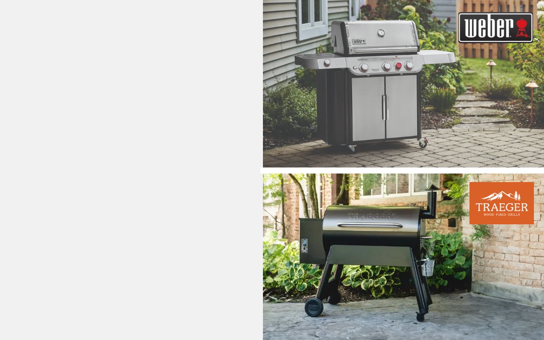 Free Delivery & Assembly**  on select Weber & Traeger Grills   SHOP NOW 
