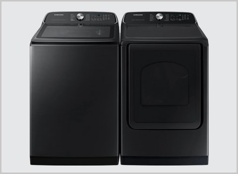 Samsung 27 in. with Super Speed Wash Washer Dryer Set