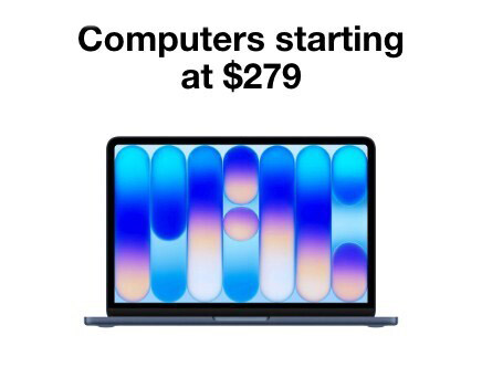 Computers starting at $479