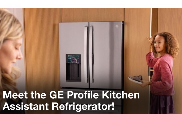 meet the ge profile kitchen assistant refrigerator 