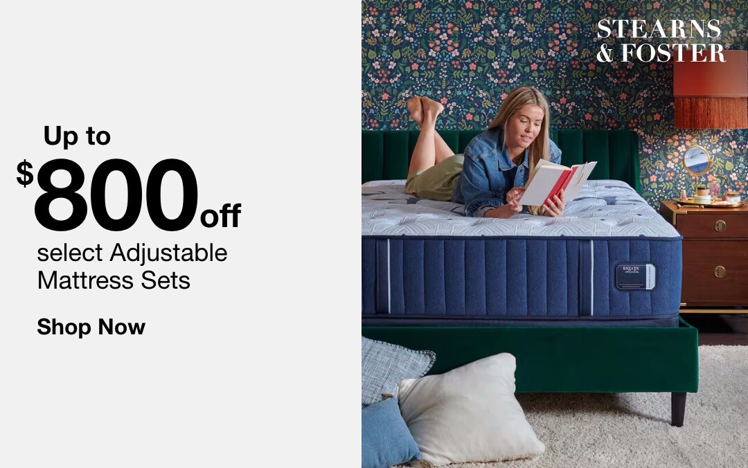 Up to $800 off select adjustable mattress sets