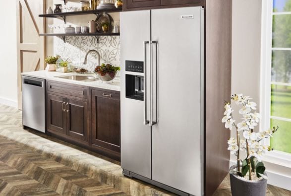 KitchenAid KRFC300EWH 36 French Door Refrigerator