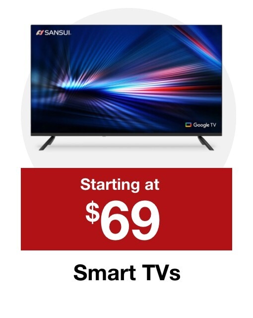 Smart TVs starting at $69