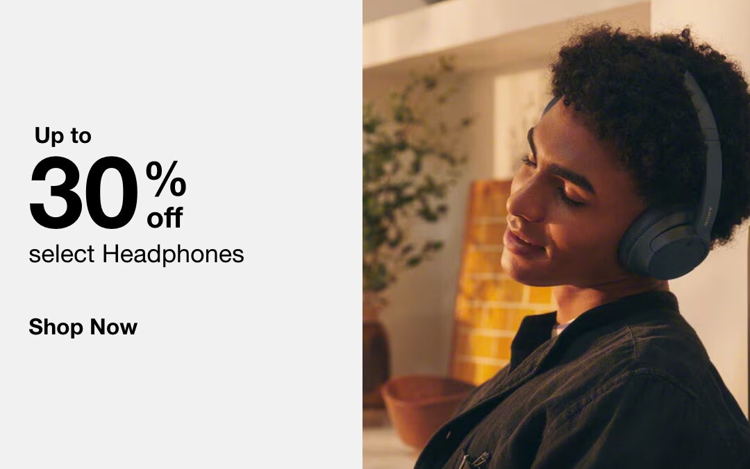 Up to 30% off  select Headphones  Hot Gifts  SHOP NOW