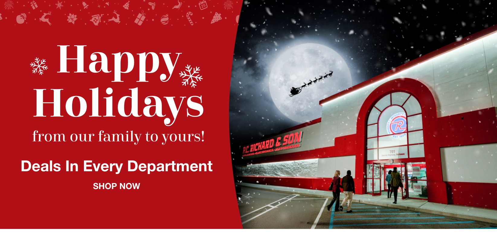 Happy holidays from our family to yours deals in every department shop now