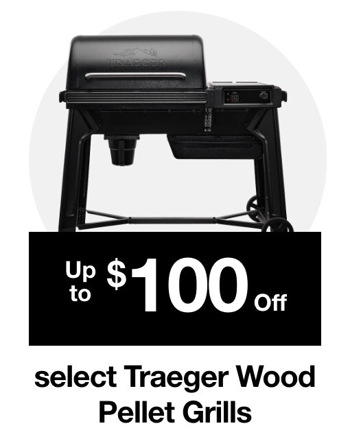 Up to $100 off select Traeger Grills 