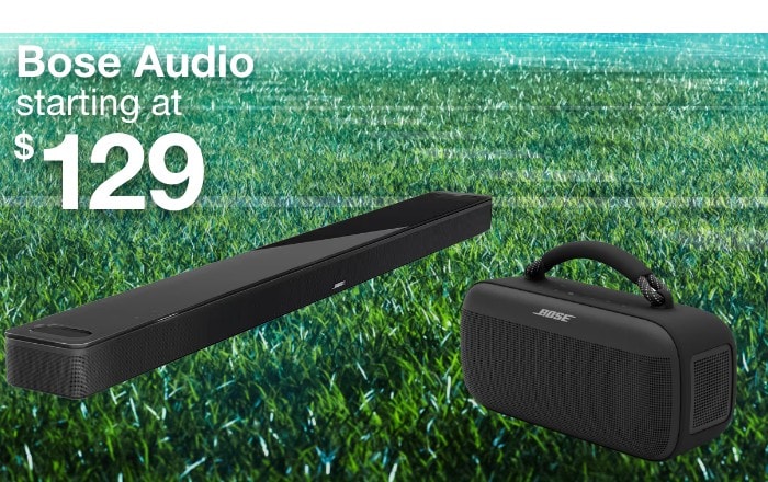 Bose Audio Starting at $129